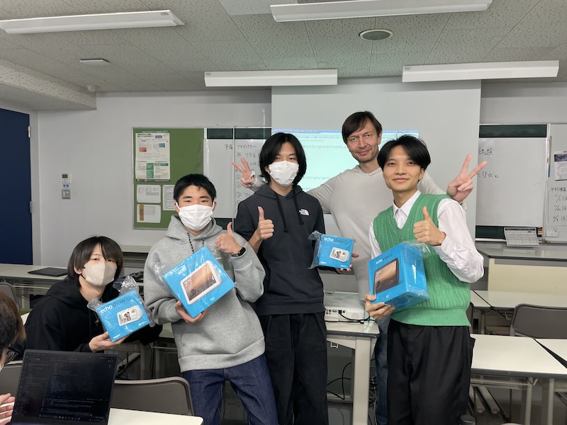 Winners of the Pipecat x Gemini Live Multimodal hackathon at Osaka College of High Technology